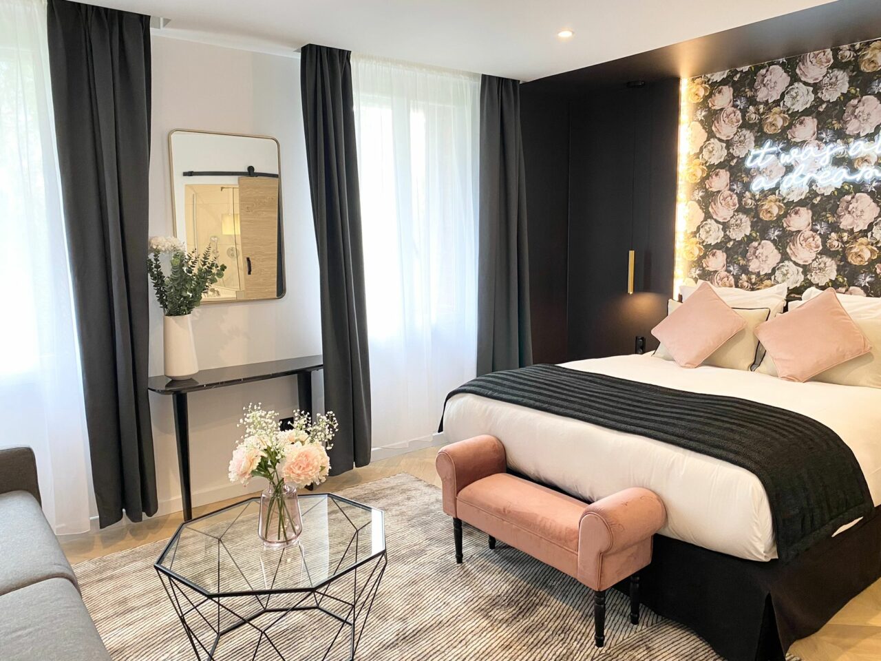Suite Dream romantique avec jacuzzi privatif dans l’Oise