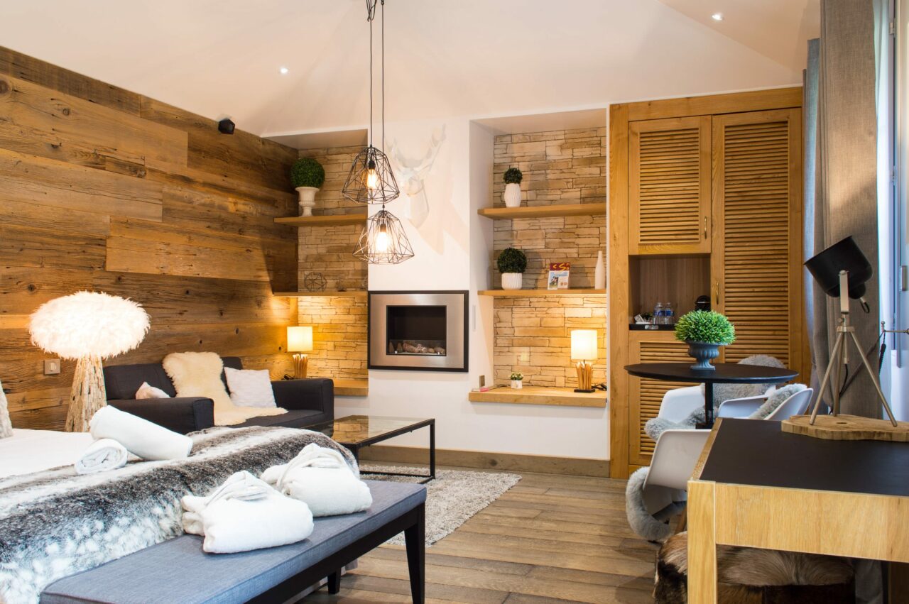Suite Megève avec jacuzzi privatif pour un week-end romantique