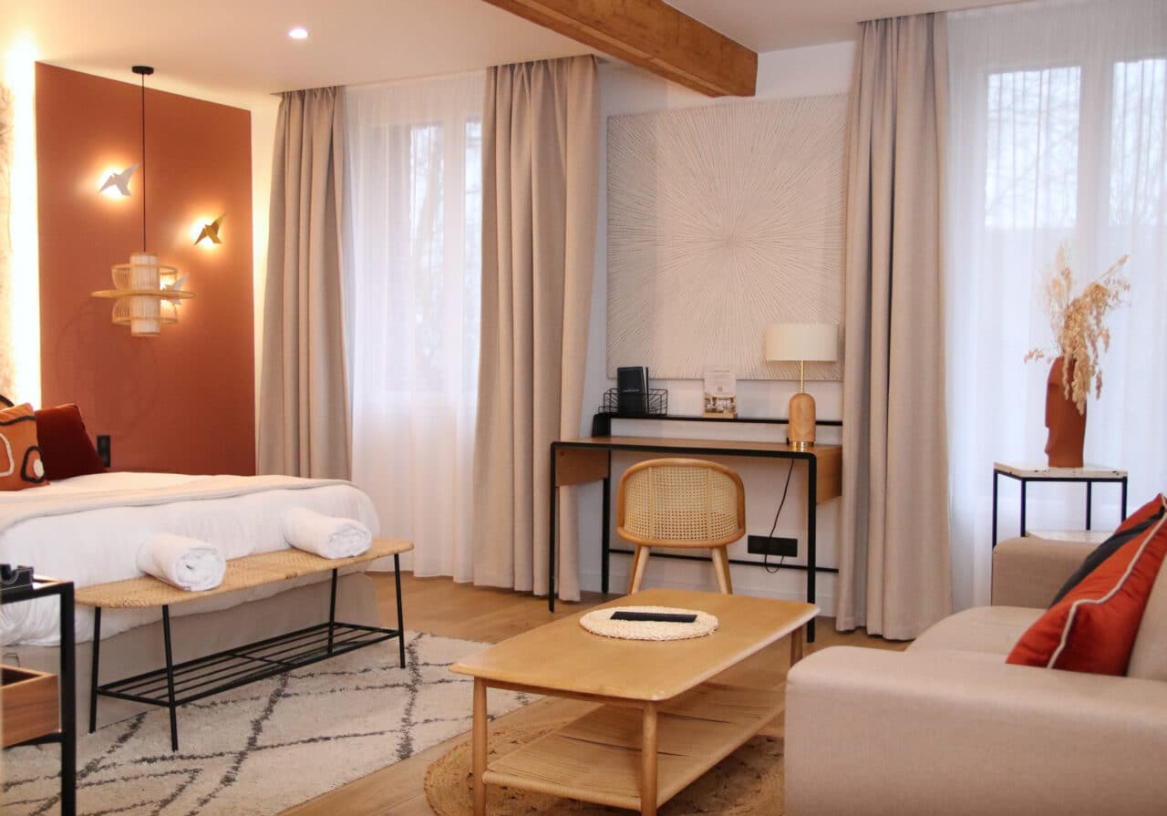 Suite Pampa avec jacuzzi privatif pour famille proche Paris